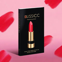 Create a book cover for a Lipstick Formulation Guide