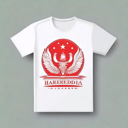 A t-shirt design for Indonesia's Independence Day