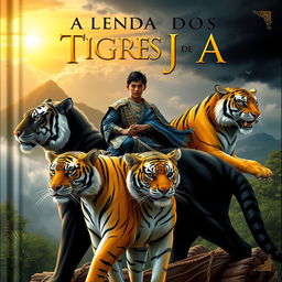 The cover features the Prince of Java, a young man with dark skin and golden eyes, riding Kianah, a giant black tiger with black stripes