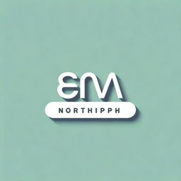 Generate an high-definition image of the word 'NORTHPH' in stylish typography, with 'EST. 2024' positioned at the bottom.