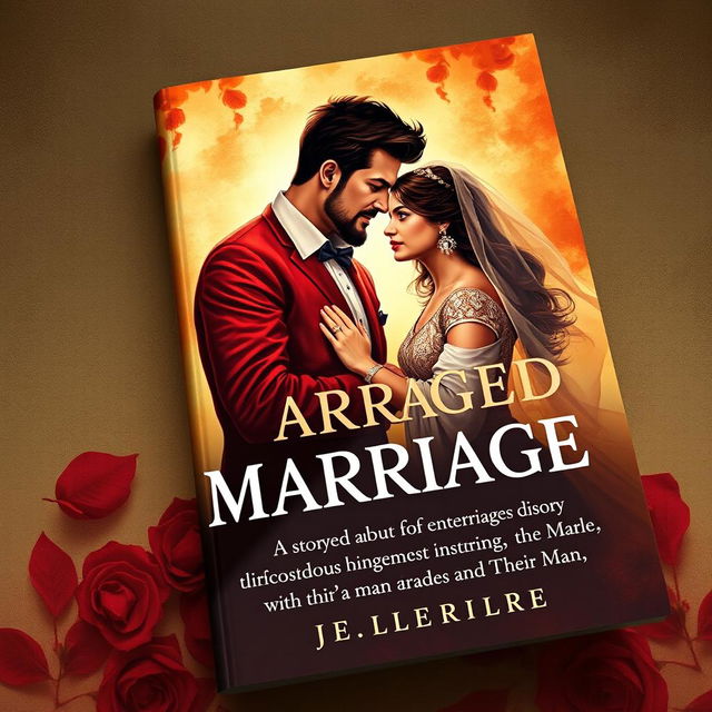 A book cover illustrating a story about arranged marriage, misunderstandings, and the man's revenge