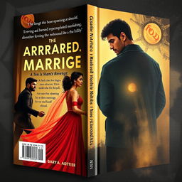 A book cover illustrating a story about arranged marriage, misunderstandings, and the man's revenge