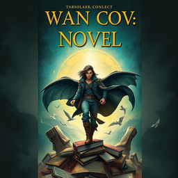 Create a captivating cover for a novel