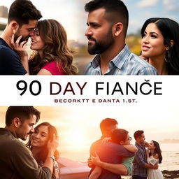 Create an image inspired by the TV show '90 Day Fiancé: Before The 90 Days'