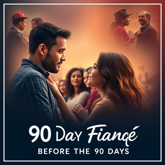 Create an image inspired by the TV show '90 Day Fiancé: Before The 90 Days'