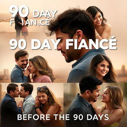 Create an image inspired by the TV show '90 Day Fiancé: Before The 90 Days'