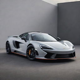 A unique fusion of the aerodynamic, sporty lines of a McLaren supercar with the compact design and playful charm of a Mini.