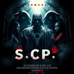 Create a movie poster for an SCP-themed film