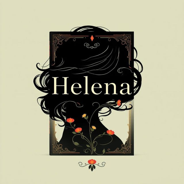 Crie uma capa de livro com o título 'Helena'