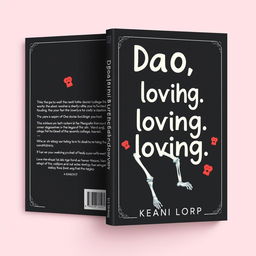 Create a book cover for a novel titled 'Dead, but loving it'