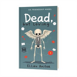 Create a book cover for a novel titled 'Dead, but loving it'
