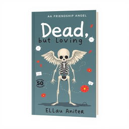 Create a book cover for a novel titled 'Dead, but loving it'