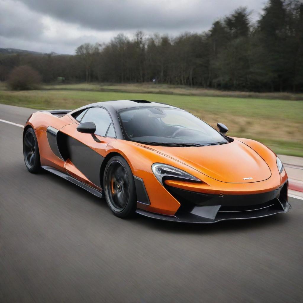 A unique mix of the sleek, high-performance appeal of a McLaren supercar with the robust, practical design of a Ford.