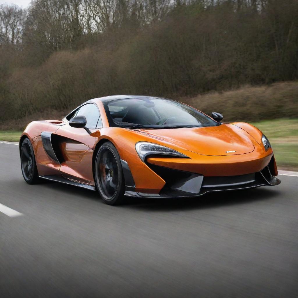 A unique mix of the sleek, high-performance appeal of a McLaren supercar with the robust, practical design of a Ford.