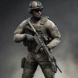 A detailed $10 Call of Duty skin, showcasing a dynamic and tactical appearance with military-grade gear.