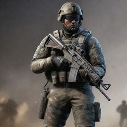 A detailed $10 Call of Duty skin, showcasing a dynamic and tactical appearance with military-grade gear.