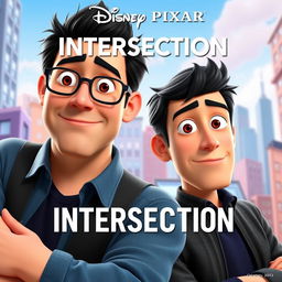 A Disney Pixar movie poster titled 'INTERSECTION'