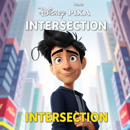 A Disney Pixar movie poster titled 'INTERSECTION'