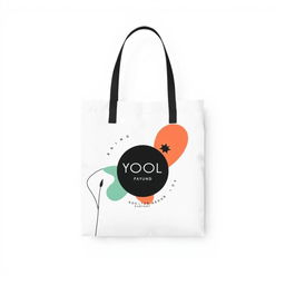 A cool and trendy tote bag design