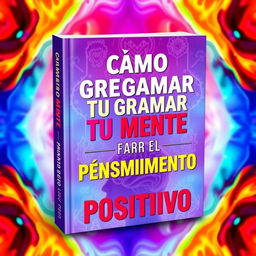 An inspiring and motivational book cover titled 'CÓMO PROGRAMAR TU MENTE PARA EL PENSAMIENTO POSITIVO'