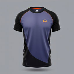 A high-quality image of a sporty t-shirt designed for athletic activities