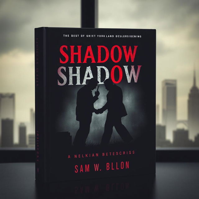 A compelling, dramatic cover image featuring a shadowy, enigmatic design