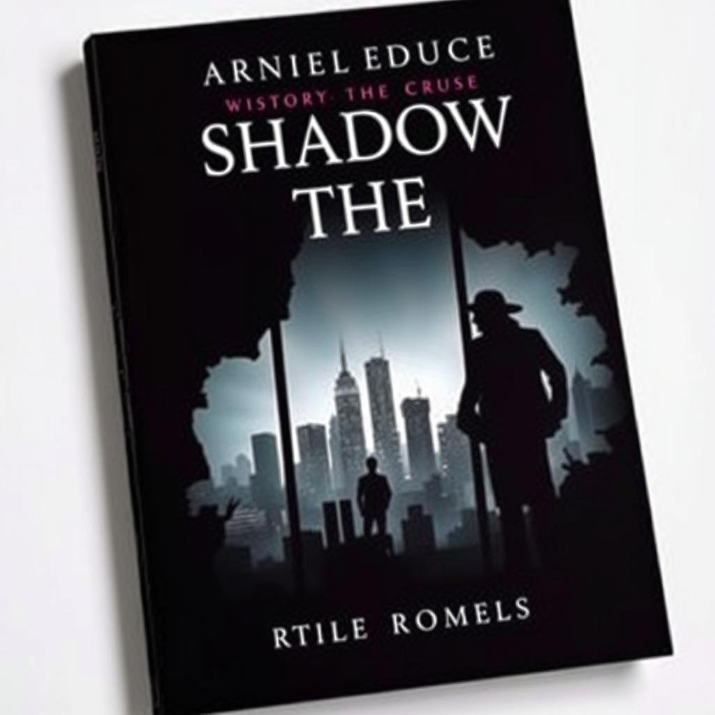 A compelling, dramatic cover image featuring a shadowy, enigmatic design