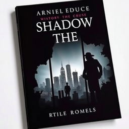 A compelling, dramatic cover image featuring a shadowy, enigmatic design