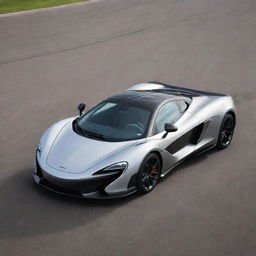 An astonishing blend of the streamlined design of a McLaren supercar and the bold, muscular aesthetics of a Chevrolet.