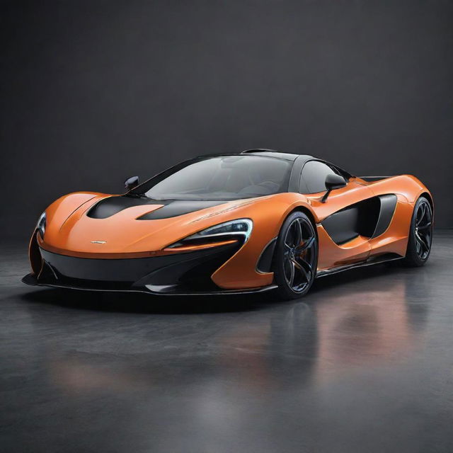 An astonishing blend of the streamlined design of a McLaren supercar and the bold, muscular aesthetics of a Chevrolet.