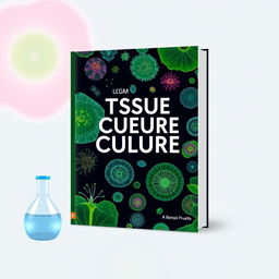 Create a book cover for a book about tissue culture