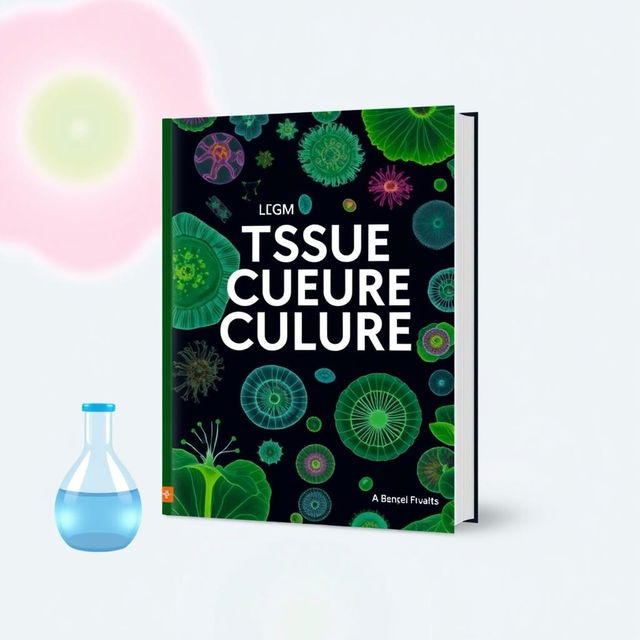 Create a book cover for a book about tissue culture