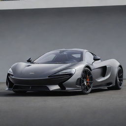 A sleek high-performance car that fuses the aerodynamics of a McLaren with the luxurious elegance and precision engineering of a Mercedes-Benz.