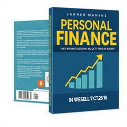 A professional and sleek book cover design for a personal finance book