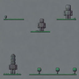 Pixel art of an enemy for my 2D video game