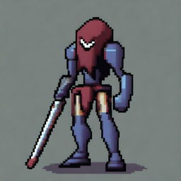 Pixel art of an enemy for my 2D video game