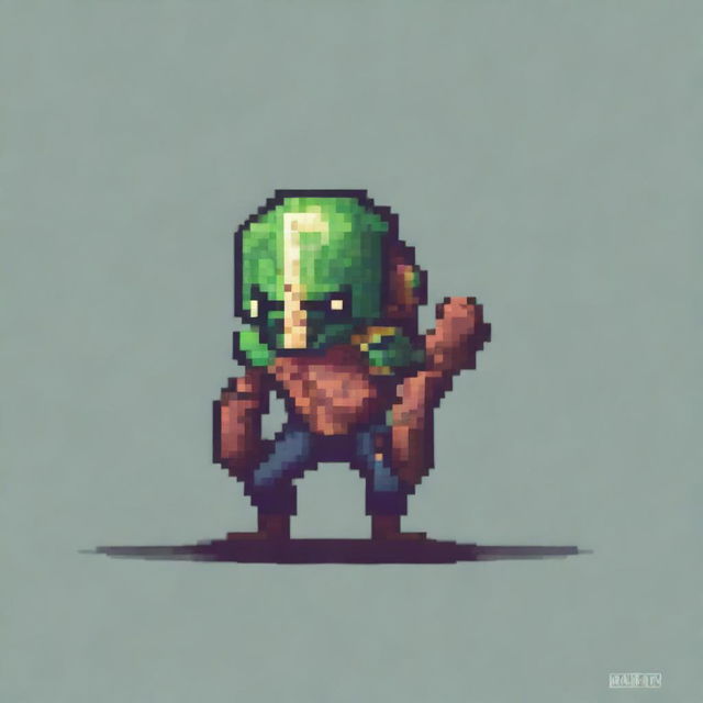 Pixel art of an enemy for my 2D video game