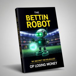 Create an ebook cover about 'The Betting Robot'