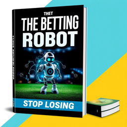 Create an ebook cover about 'The Betting Robot'