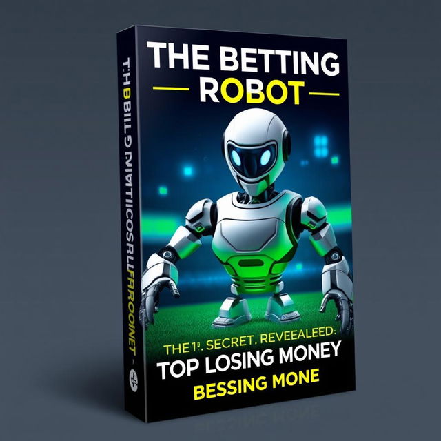 Create an ebook cover about 'The Betting Robot'