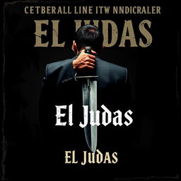 Create an album cover for a music track themed around betrayal and deceit