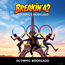 Create a movie poster for 'Breakin' 42: Olympic Boogaloo