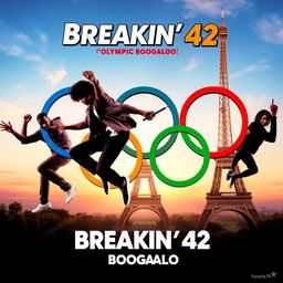 Create a movie poster for 'Breakin' 42: Olympic Boogaloo