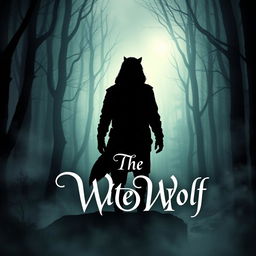 Create an e-book cover titled 'The White Wolf'