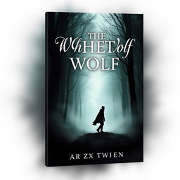 Create an e-book cover titled 'The White Wolf'