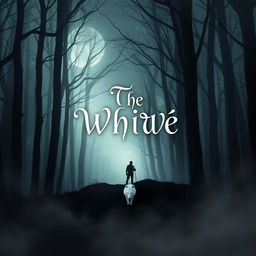 Create an e-book cover titled 'The White Wolf'