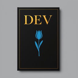 A black book cover with the title 'DEV' in bold letters