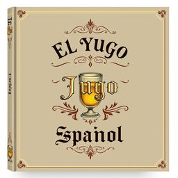 Una portada de libro titulada 'El Yugo Español', con un diseño clásico y elegante