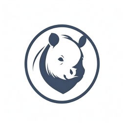 A logo featuring a strong and sturdy rhino associated with hardware tools