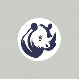 A logo featuring a strong and sturdy rhino associated with hardware tools